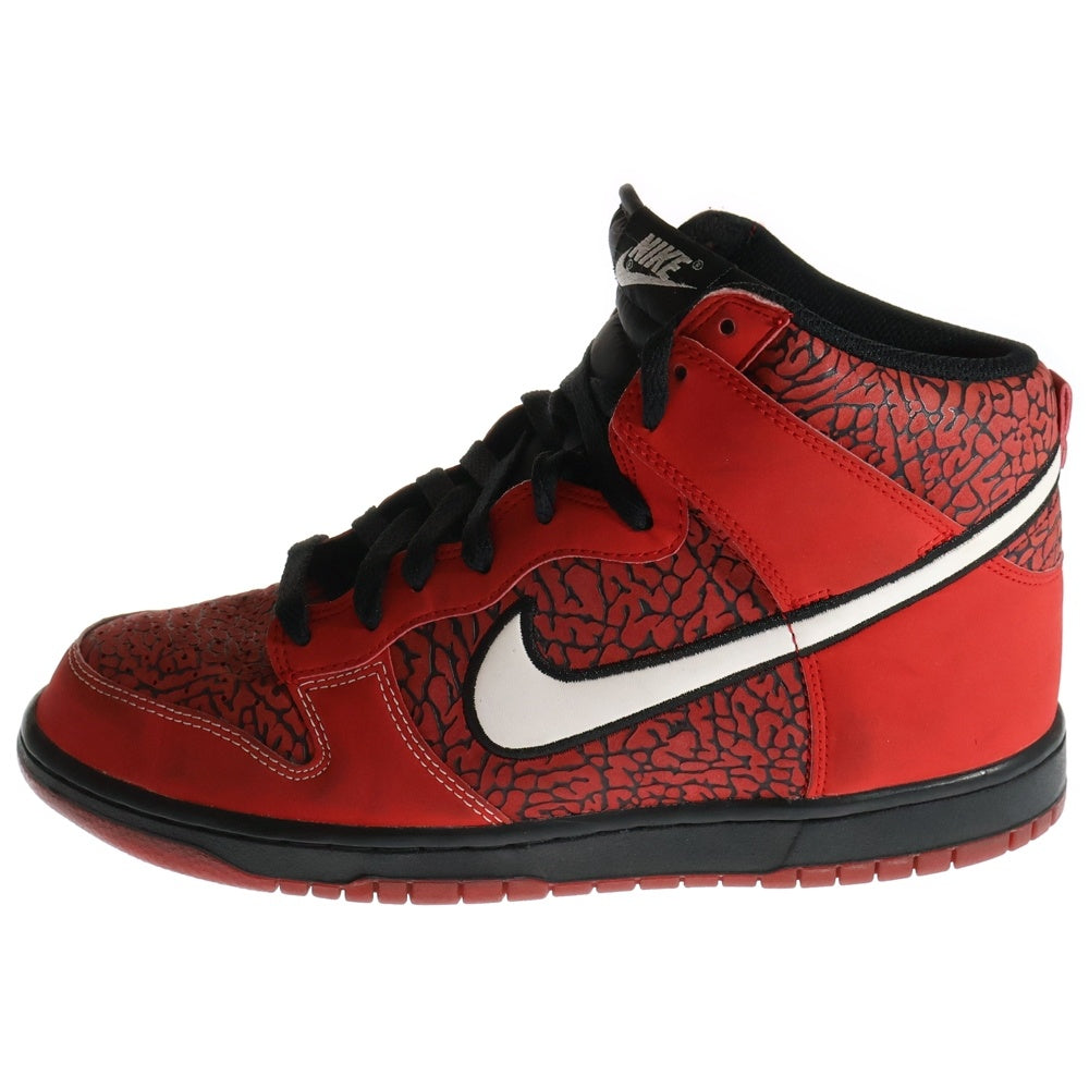 NIKE(ナイキ) 【観賞用2013年製】 DUNK HIGH ダンク ハイカットスニーカー レッド US10/28cm 317982-616