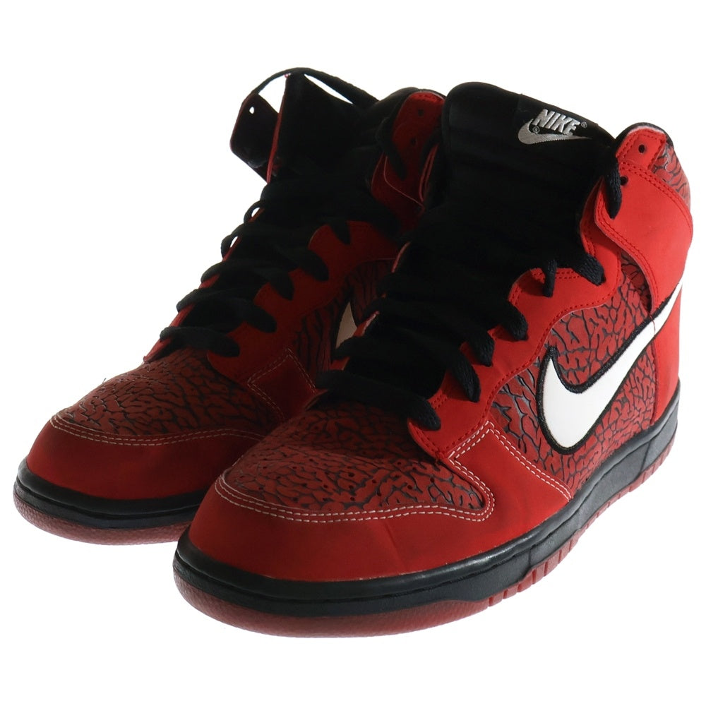 NIKE(ナイキ) 【観賞用2013年製】 DUNK HIGH ダンク ハイカットスニーカー レッド US10/28cm 317982-616