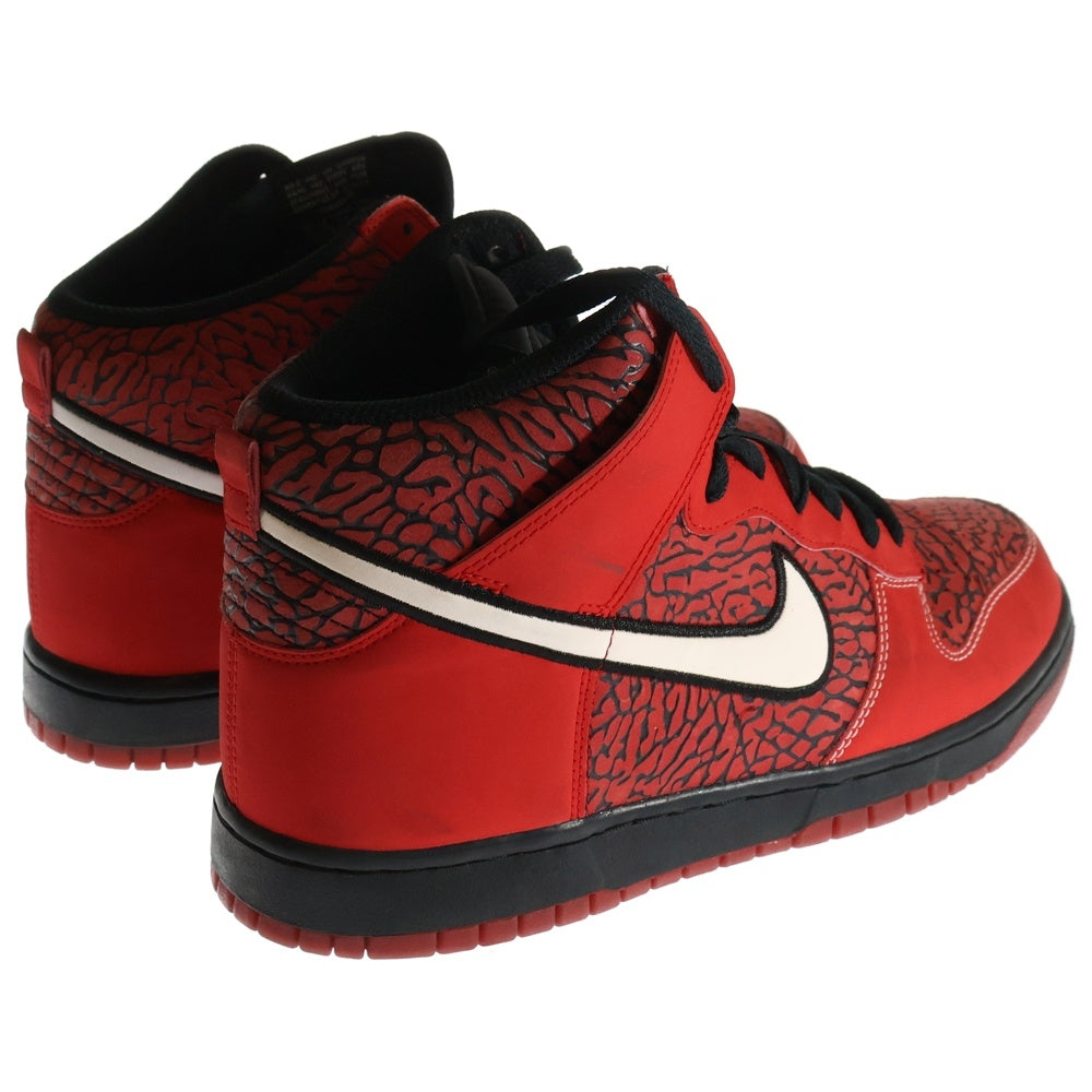 NIKE(ナイキ) 【観賞用2013年製】 DUNK HIGH ダンク ハイカットスニーカー レッド US10/28cm 317982-616