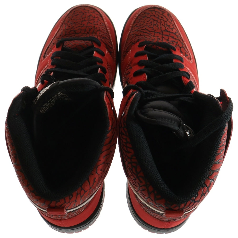 NIKE(ナイキ) 【観賞用2013年製】 DUNK HIGH ダンク ハイカットスニーカー レッド US10/28cm 317982-616