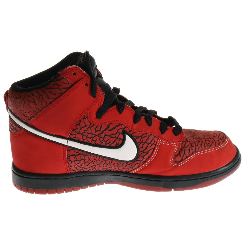 NIKE(ナイキ) 【観賞用2013年製】 DUNK HIGH ダンク ハイカットスニーカー レッド US10/28cm 317982-616