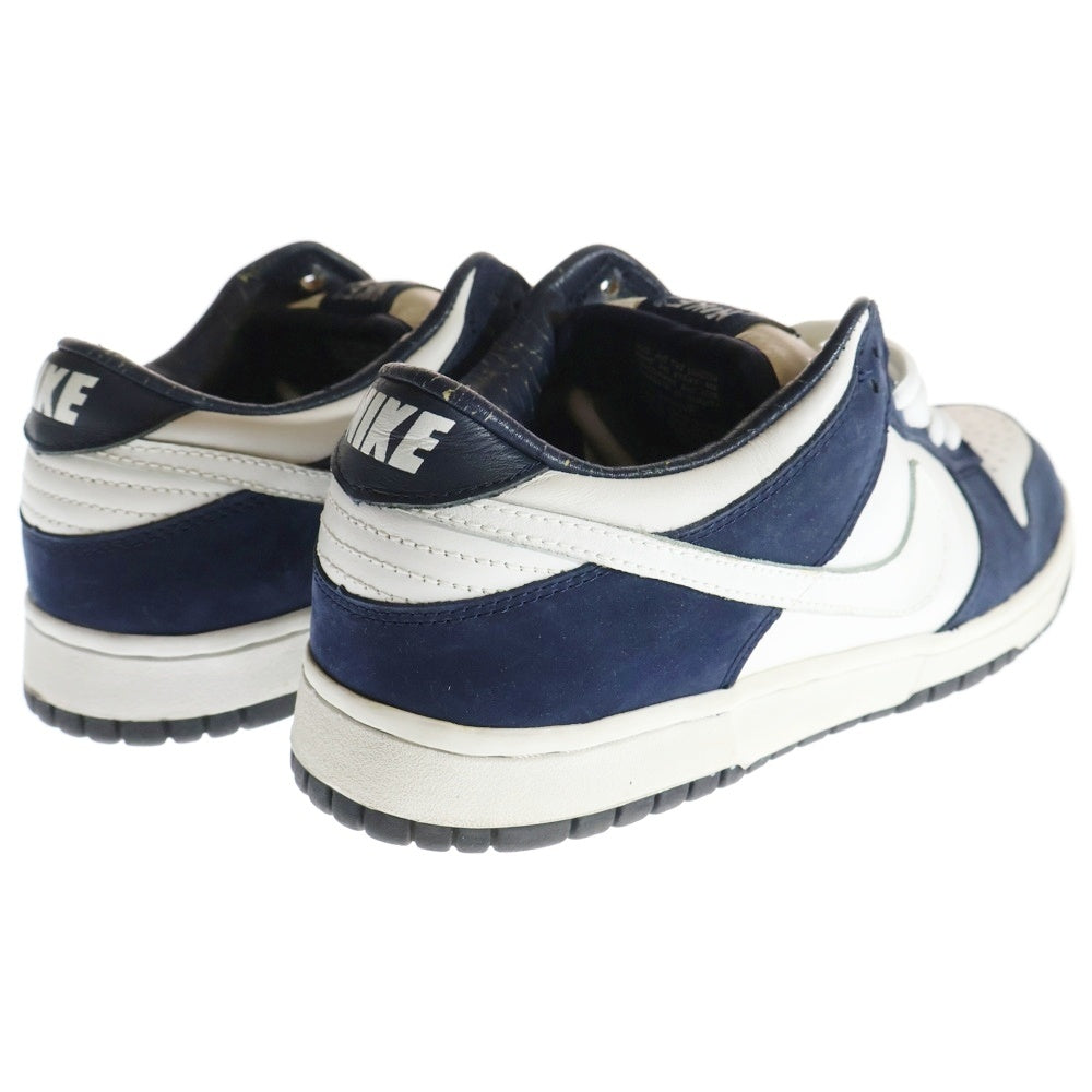 NIKE(ナイキ) 【観賞用 2004年製】 DUNK LOW PRO Obsidian ダンク オブシディアン ローカットスニーカー ホワイト/ネイビー US9/27cm 624044-116
