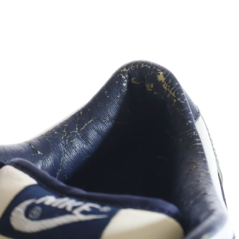NIKE(ナイキ) 【観賞用 2004年製】 DUNK LOW PRO Obsidian ダンク オブシディアン ローカットスニーカー ホワイト/ネイビー US9/27cm 624044-116