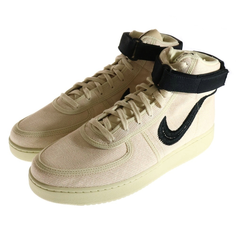 NIKE(ナイキ) ×STUSSY VANDAL HIGH ステューシー バンダル ハイカットスニーカー ホワイト US11.5/29.5cm DX5425-200