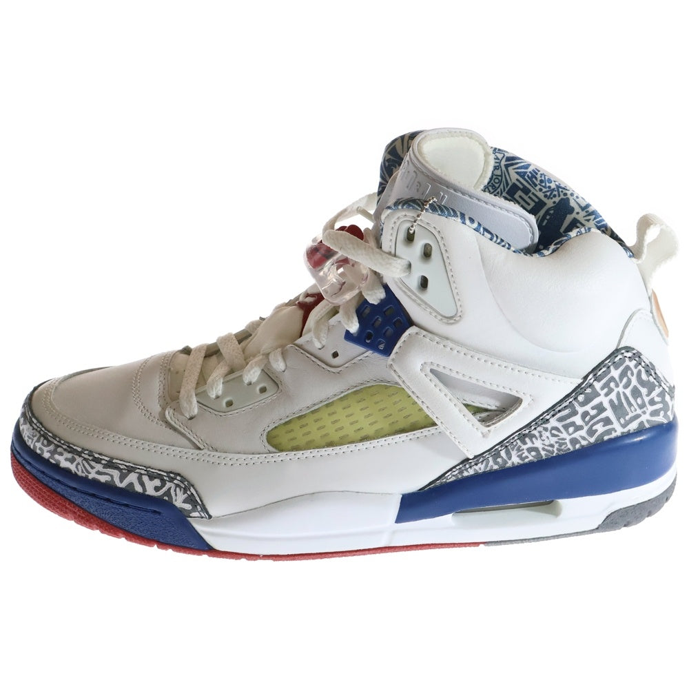 NIKE(ナイキ) AIR JORDAN SPIZIKE ジョーダン スパイジーク ハイカットスニーカー ホワイト/ブルー US10.5/28.5cm 315371-163