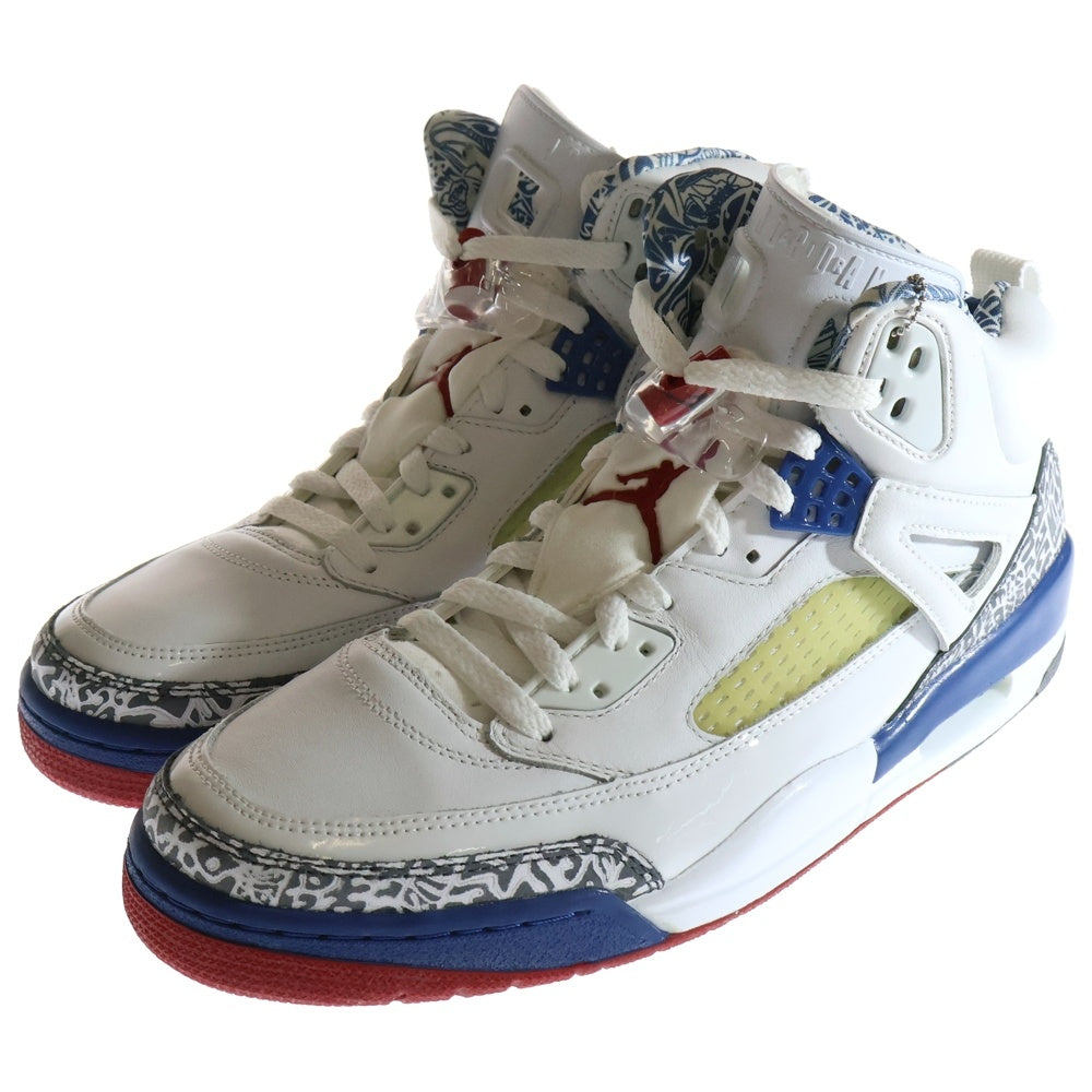 NIKE(ナイキ) AIR JORDAN SPIZIKE ジョーダン スパイジーク ハイカットスニーカー ホワイト/ブルー US10.5/28.5cm 315371-163