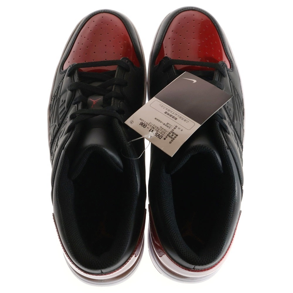 NIKE(ナイキ) JORDAN NU RETRO LOW ジョーダン ニュー レトロ ローカットスニーカー ブラック/レッド US11.5/29.5cm DV5141-006