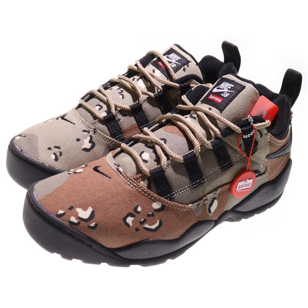 NIKE(ナイキ) 24SS ×SUPREME DARWIN LOW DESERT CAMO シュプリーム ダーウィン デザートカモ ローカットスニーカー カーキ US12/30cm FQ3000-200