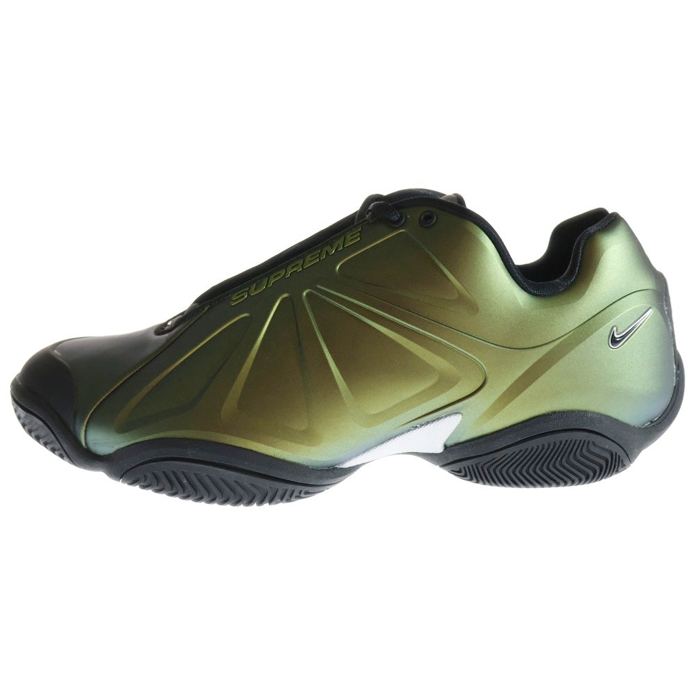 NIKE(ナイキ) ×SUPREME AIR ZOOM COURTPOSITE エアズーム コートポジット ローカットスニーカー ゴールド US12/30cm FB8934-700
