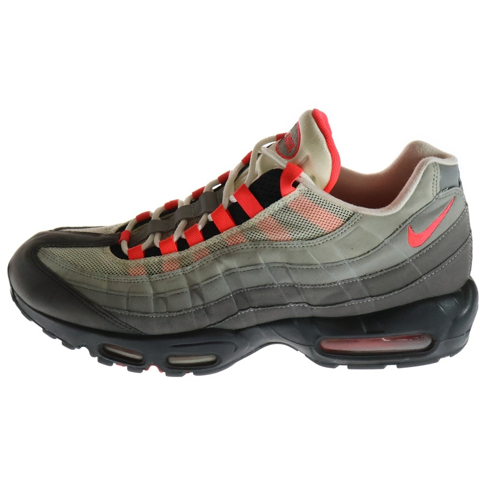 NIKE(ナイキ) AIR MAX 95 OG エアマックス95 ローカットスニーカー グレー/レッド US12/30cm AT2865-100