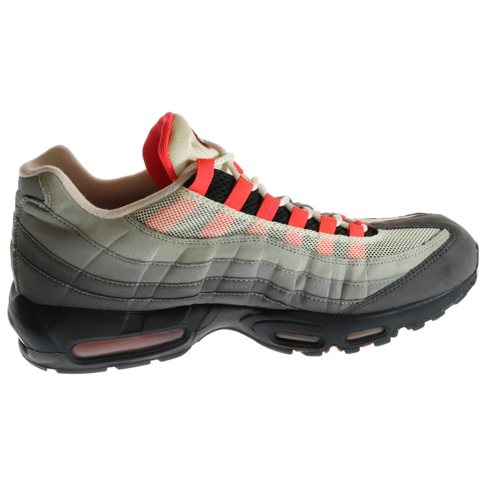 NIKE(ナイキ) AIR MAX 95 OG エアマックス95 ローカットスニーカー グレー/レッド US12/30cm AT2865-100