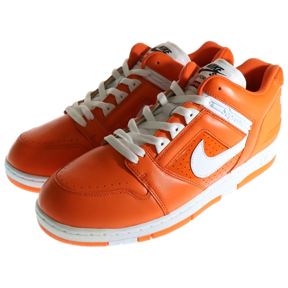 NIKE SB(ナイキエスビー) ×SUPREME AIR FORCE 2 シュプリーム エアフォース2 ローカットスニーカー オレンジ US12/30cm AA0871-818