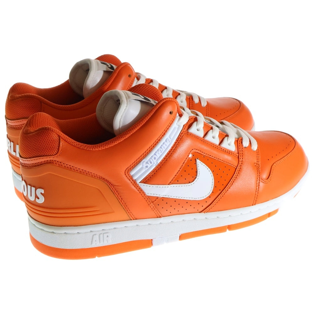 NIKE SB(ナイキエスビー) ×SUPREME AIR FORCE 2 シュプリーム エアフォース2 ローカットスニーカー オレンジ US12/30cm AA0871-818