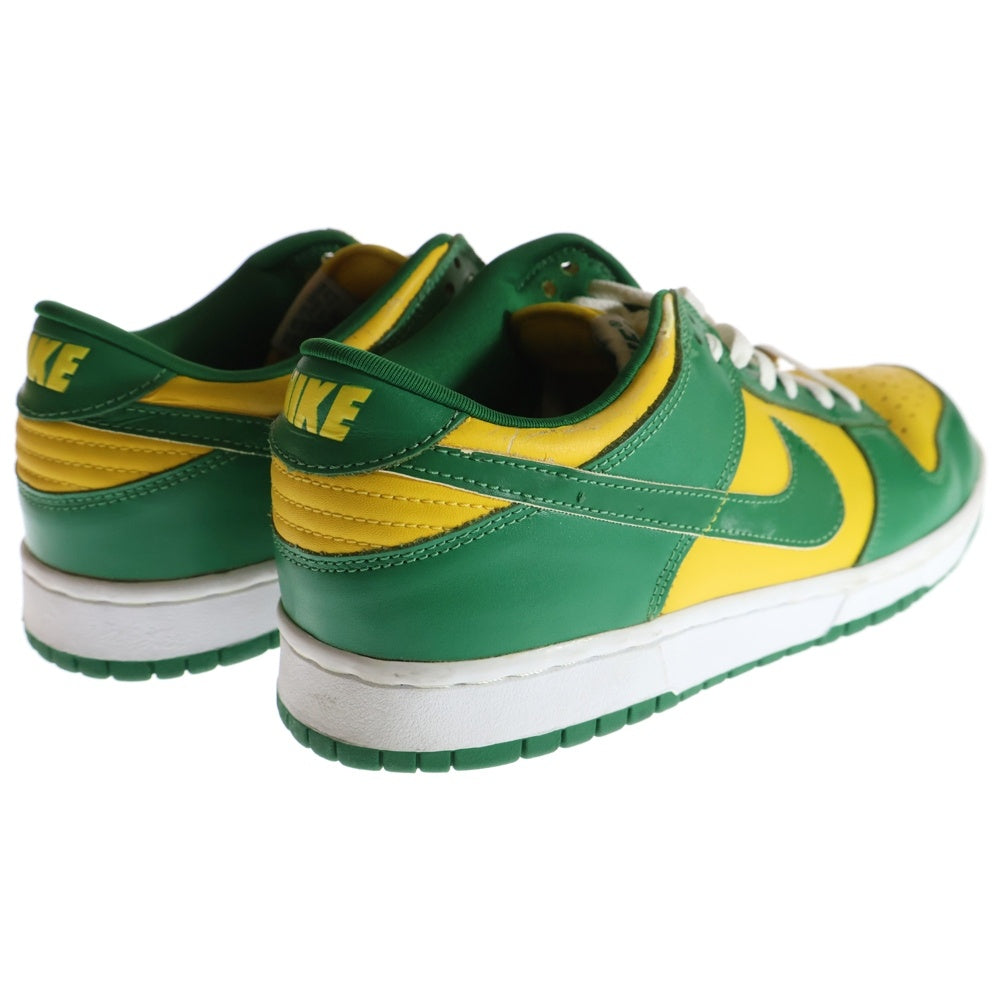 NIKE(ナイキ) 【観賞用 2006年製】 DUNK LOW BRAZIL ダンク ローカットスニーカー ブラジル ローカットスニーカー イエロー/グリーン US10/28cm 624035-331