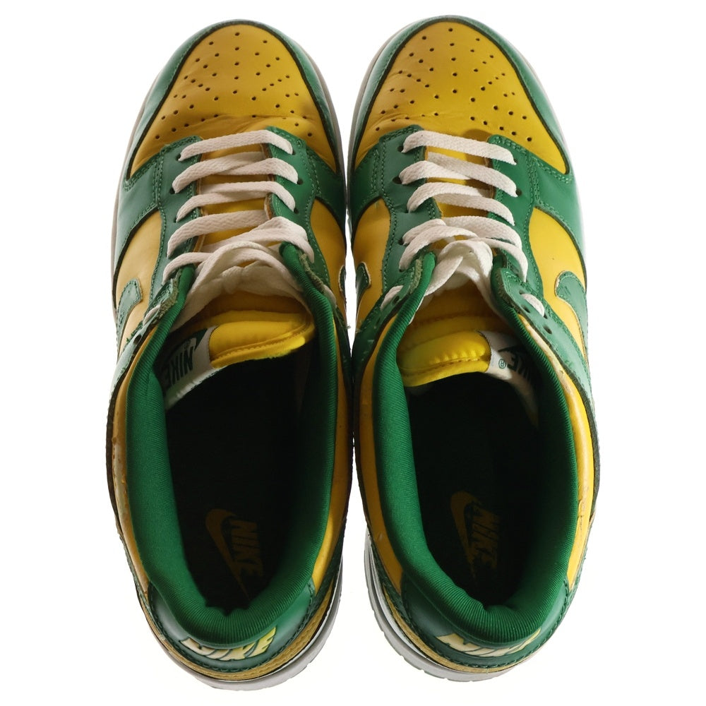 NIKE(ナイキ) 【観賞用 2006年製】 DUNK LOW BRAZIL ダンク ローカットスニーカー ブラジル ローカットスニーカー イエロー/グリーン US10/28cm 624035-331