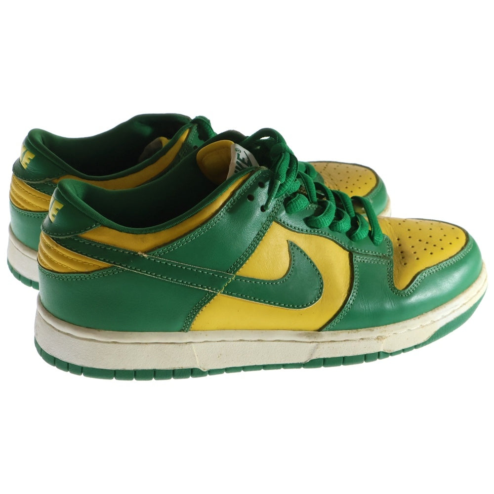 NIKE(ナイキ) 【観賞用 2006年製】 DUNK LOW BRAZIL ダンク ローカットスニーカー ブラジル ローカットスニーカー イエロー/グリーン US10/28cm 624035-331