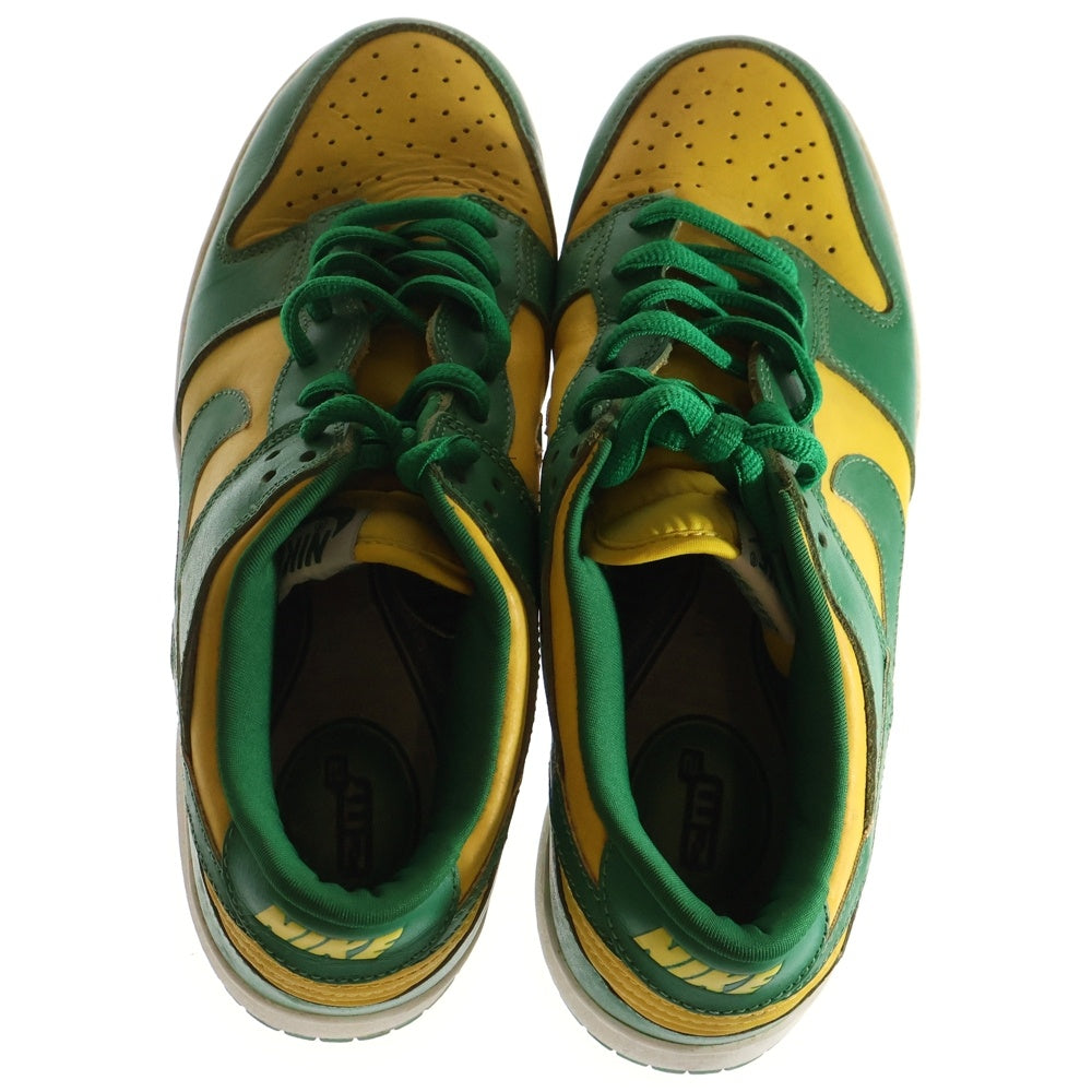 NIKE(ナイキ) 【観賞用 2006年製】 DUNK LOW BRAZIL ダンク ローカットスニーカー ブラジル ローカットスニーカー イエロー/グリーン US10/28cm 624035-331