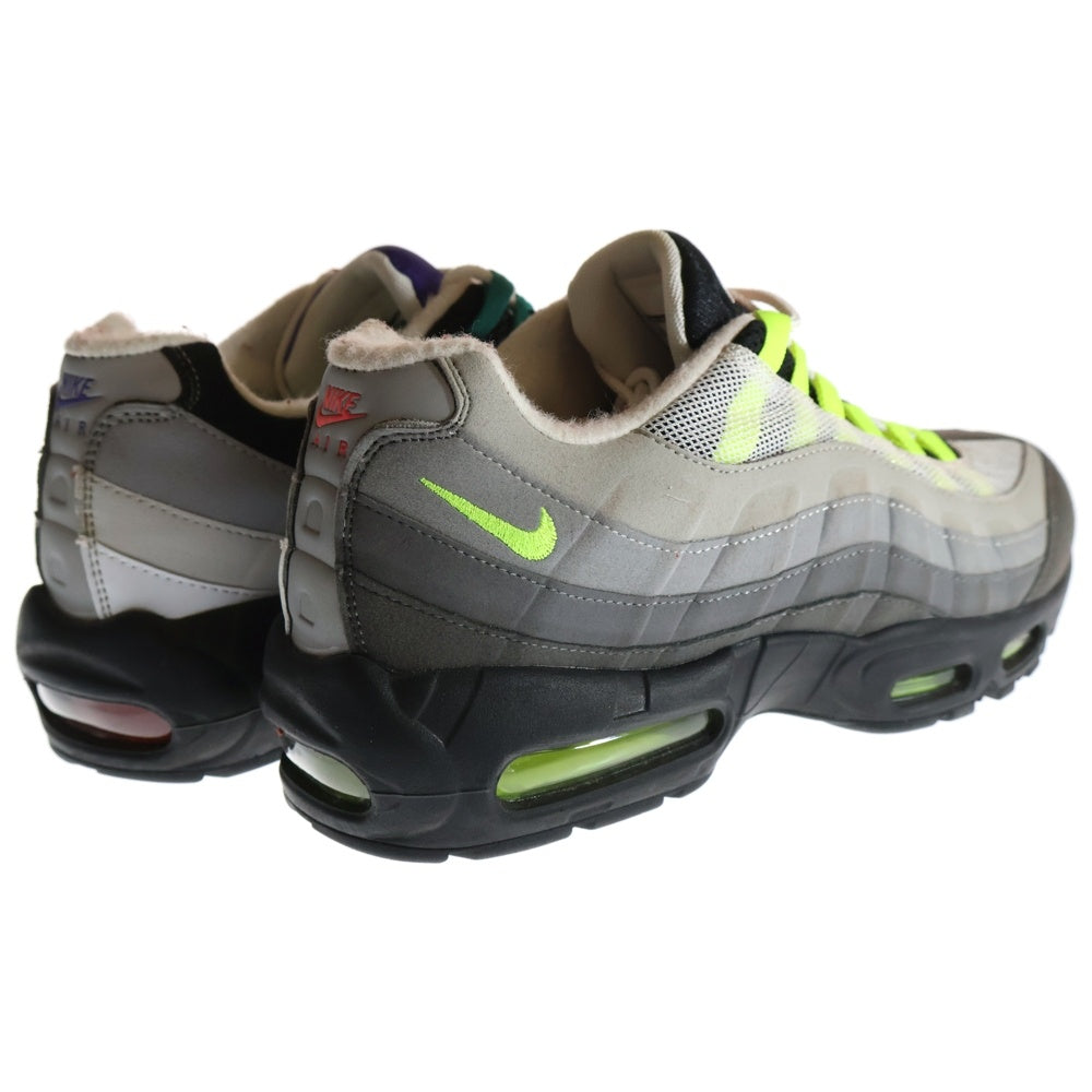 NIKE(ナイキ) AIR MAX 95 OG QS GREEDY エアマックス95 グリーディー ローカットスニーカー グレー/オレンジ US10/28cm 810374-078