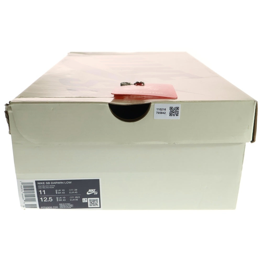 NIKE SB(ナイキエスビー) ×SUPREME DARWIN LOW シュプリーム ダーウィン ローカットスニーカー グリーン US11/29cm FQ3000-700
