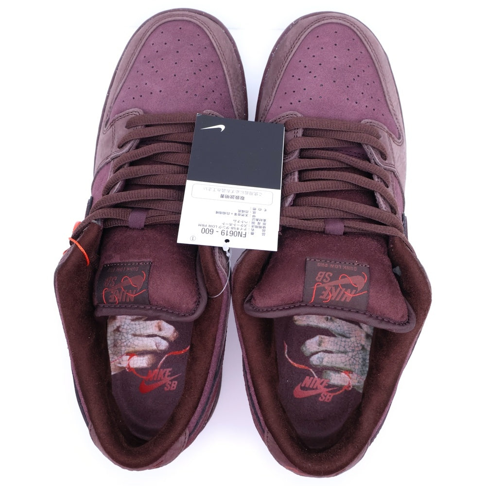 NIKE SB(ナイキエスビー) DUNK LOW PRM ダンクロープレミアム シティ オブ ラブ ローカットスニーカー バーガンディー US11/29cm FN0619-600