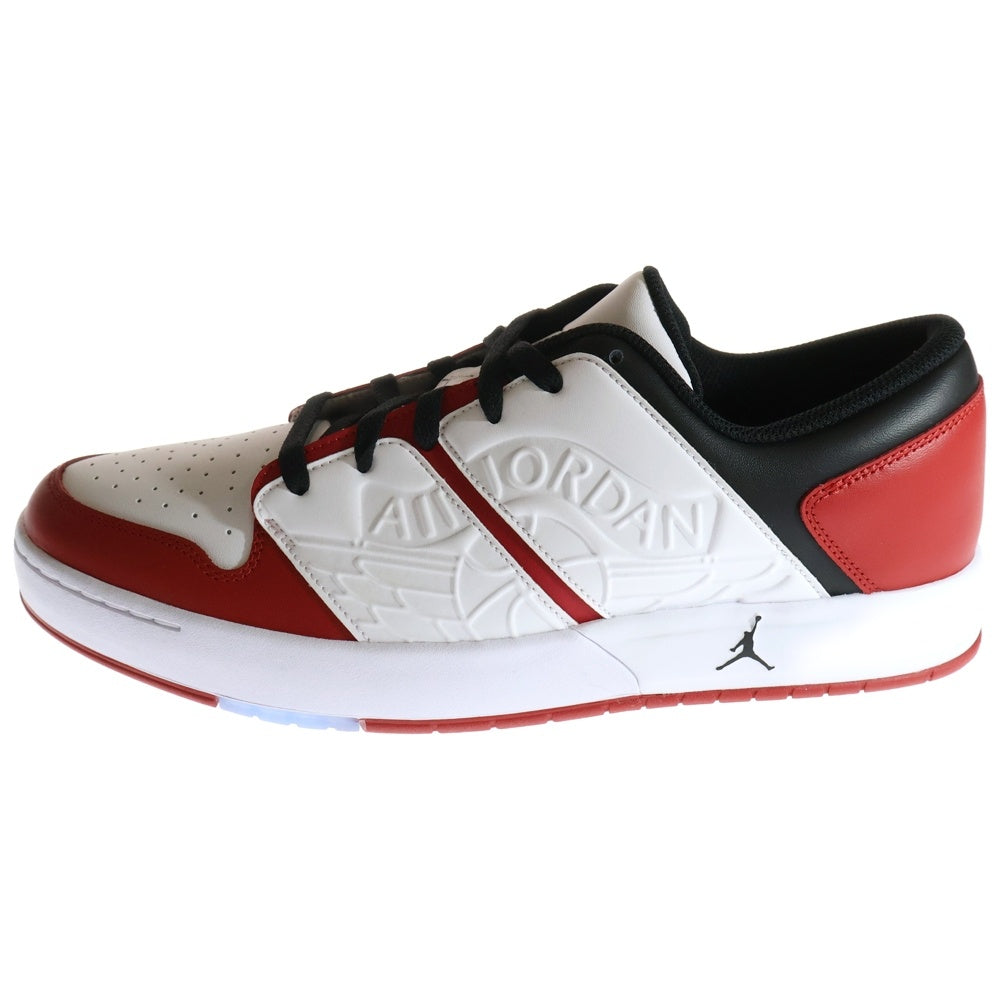 NIKE(ナイキ) JORDAN NU RETRO LOW ジョーダン ニュー レトロ ローカットスニーカー ホワイト/レッド US12/30cm DV5141-611