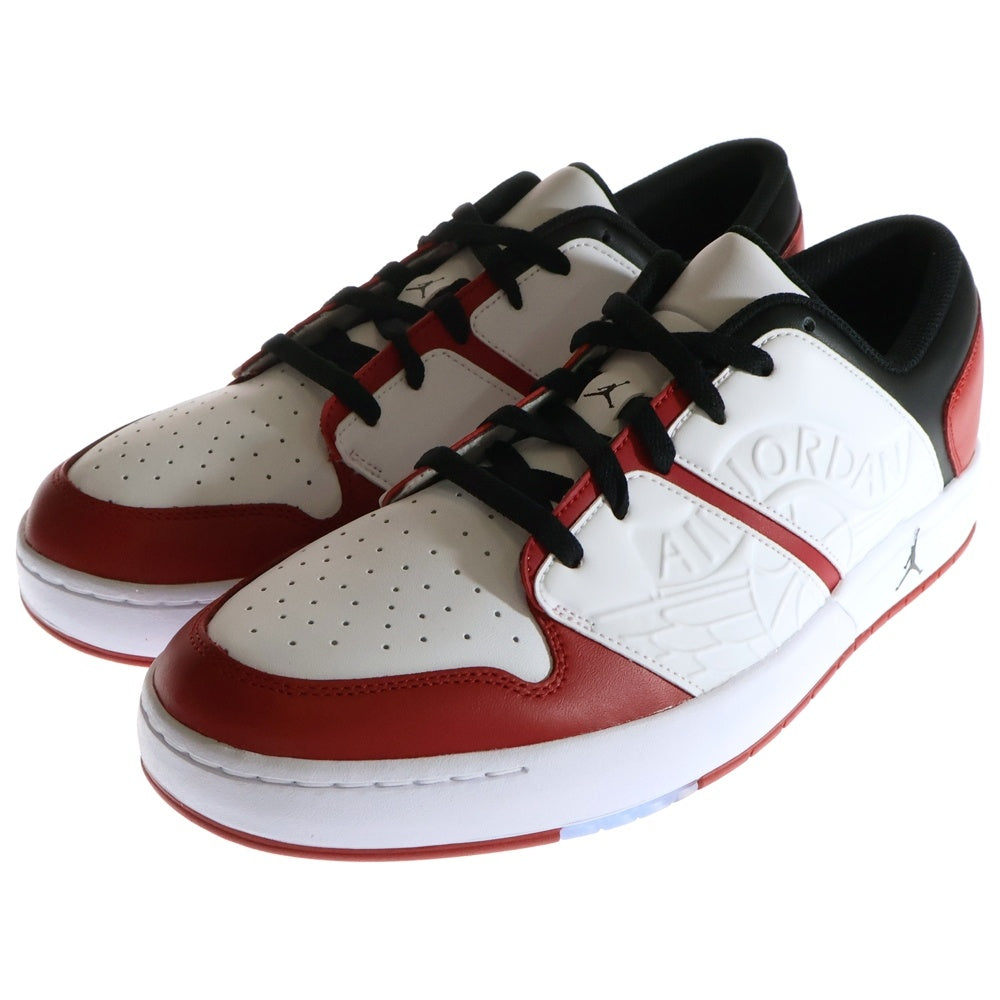 NIKE(ナイキ) JORDAN NU RETRO LOW ジョーダン ニュー レトロ ローカットスニーカー ホワイト/レッド US12/30cm DV5141-611