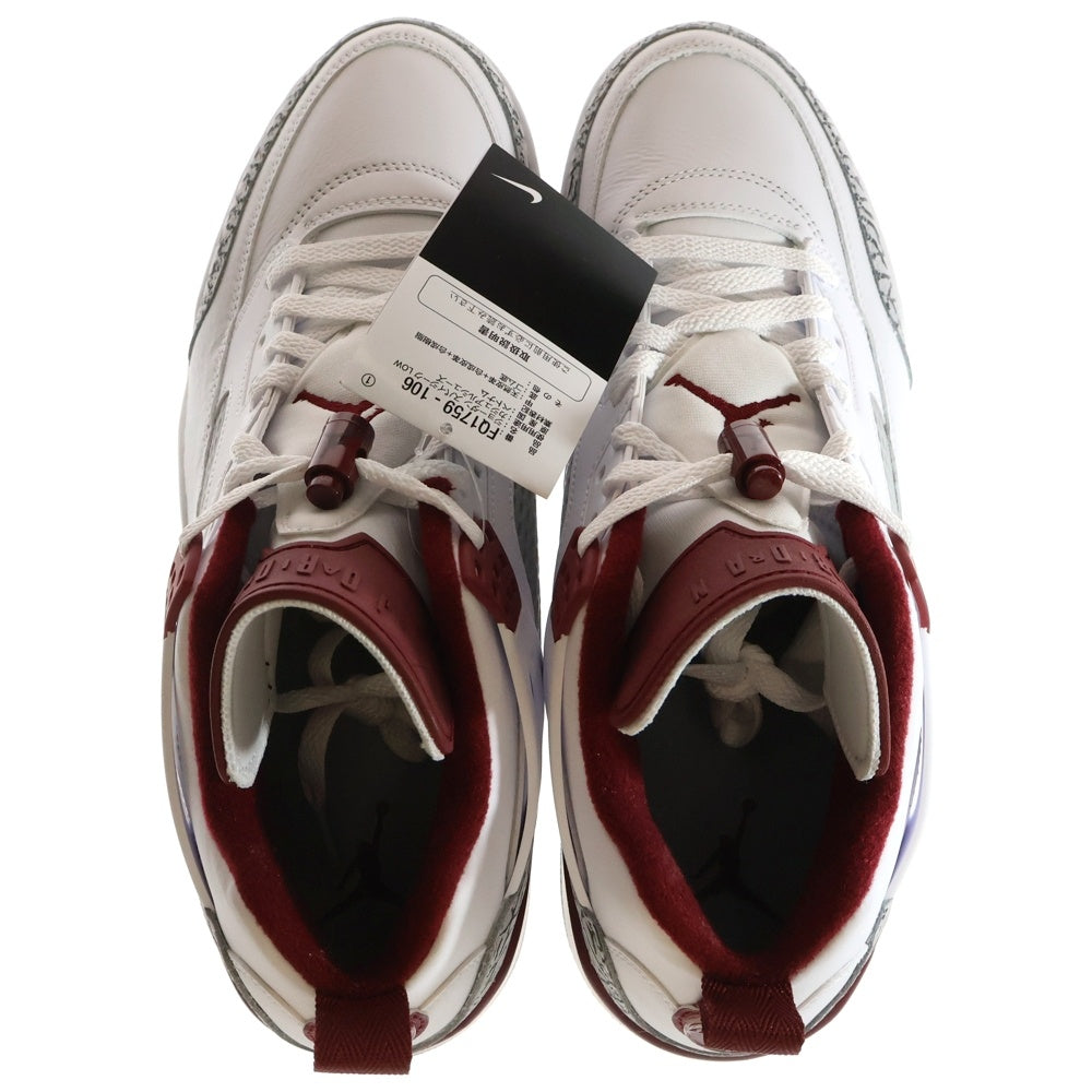 NIKE(ナイキ) JORDAN SPIZIKE LOW ジョーダン スパイジーク ローカットスニーカー ホワイト/レッド US11/29cm FQ1759-106