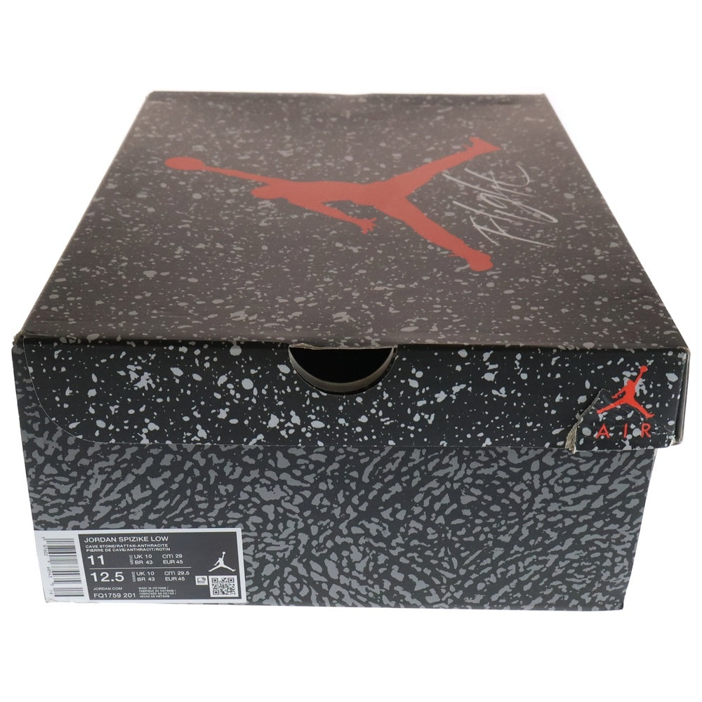 NIKE(ナイキ) JORDAN SPIZIKE LOW ジョーダン スパイジーク ローカットスニーカー グレー US11/29cm FQ1759-201
