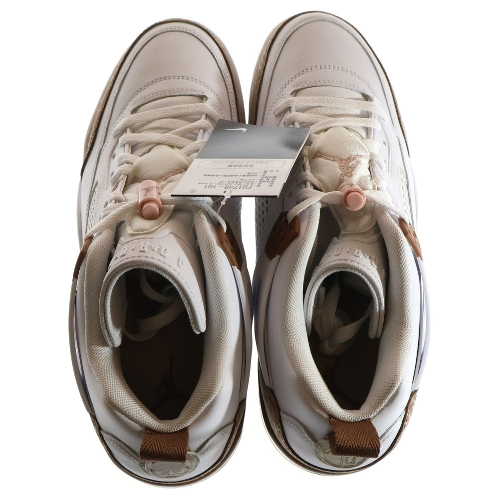 NIKE(ナイキ) JORDAN SPIZIKE LOW ジョーダン スパイジーク ローカットスニーカー ホワイト/ブラウン US11.5/29.5cm FQ1759-101