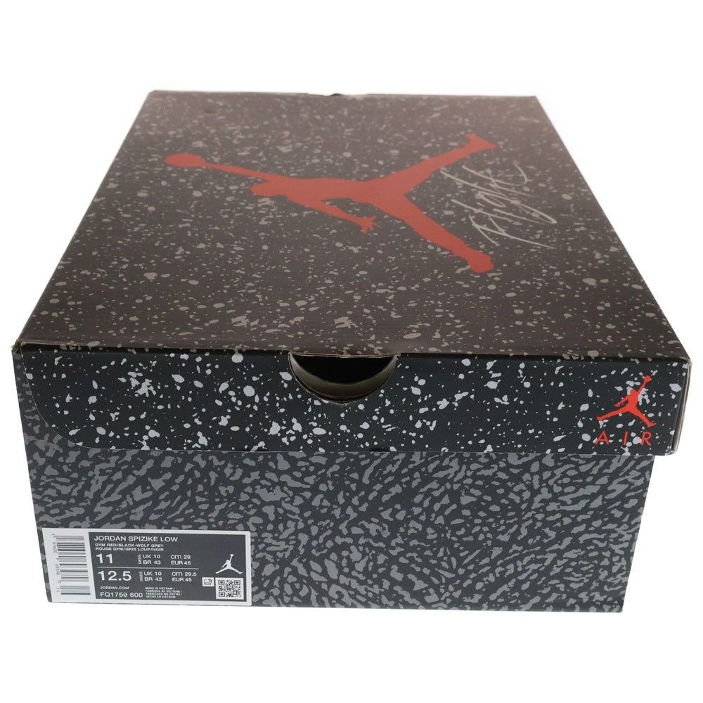NIKE(ナイキ) JORDAN SPIZIKE LOW ジョーダン スパイジーク ローカットスニーカー レッド US11/29cm FQ1759-600