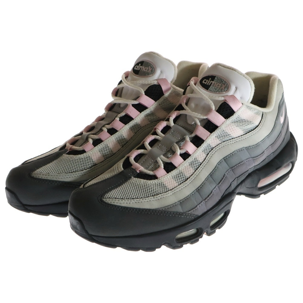 NIKE(ナイキ) AIR MAX 95 GUNSMOKE PINK FOAM エアマックス ガンスモーク ピンク フォーム ローカットスニーカー グレー/ピンク US11/29cm CJ0588-001