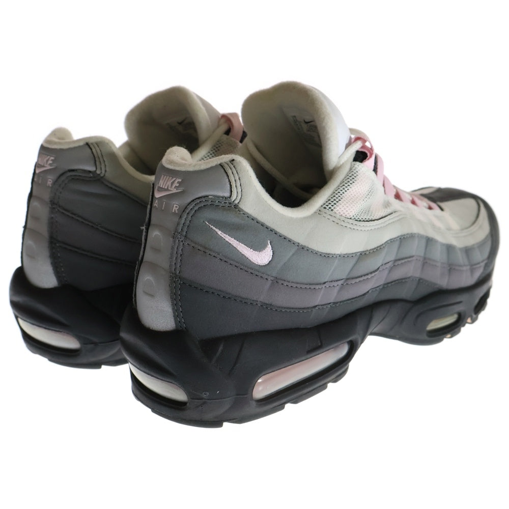 NIKE(ナイキ) AIR MAX 95 GUNSMOKE PINK FOAM エアマックス ガンスモーク ピンク フォーム ローカットスニーカー グレー/ピンク US11/29cm CJ0588-001