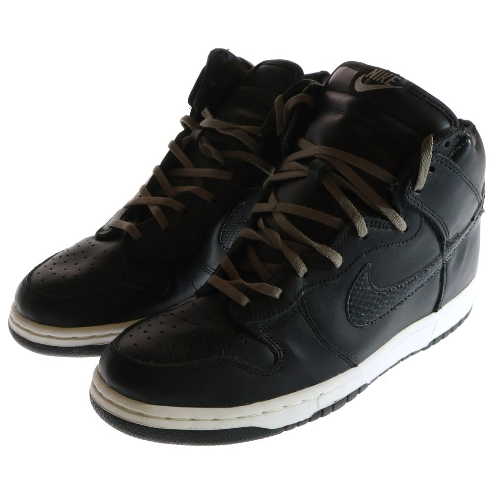 NIKE(ナイキ) ×STUSSY DUNK HIGH PLUS B ステューシー ダンク プラスB ハイカットスニーカー ブラック US9/27cm 302763-001