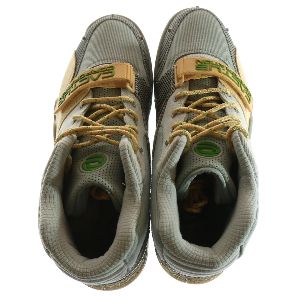 NIKE(ナイキ) ×TRAVIS SCOTT AIR TRAINER 1 SP トラヴィススコット エアトレーナー1 ハイカットスニーカー ライトグリーン US11/29cm DR7515-001