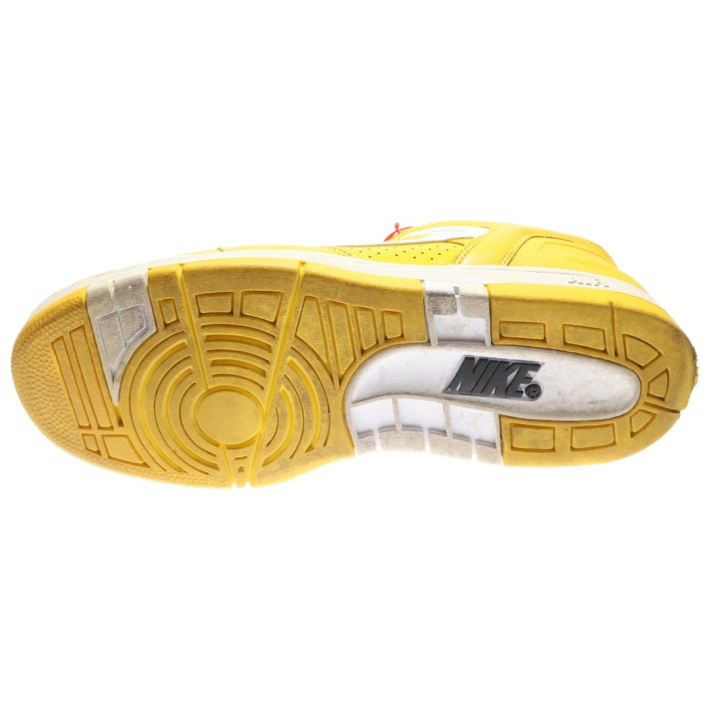 NIKE SB(ナイキエスビー) 17AW ×SUPREME AIR FORCE 2 シュプリーム エアフォース2 ローカットスニーカー イエロー US10/28cm AA0871-717
