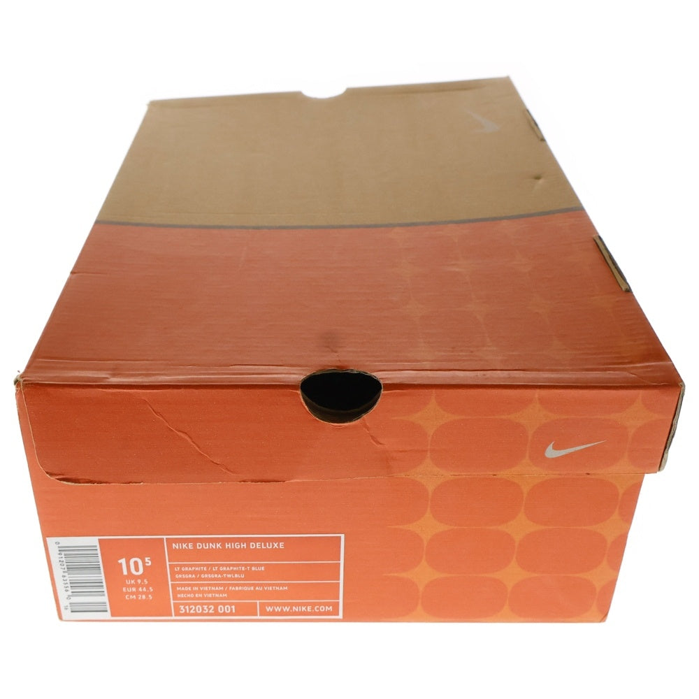 NIKE(ナイキ) 【観賞用2005年製】 DUNK HIGH DELUXE ダンク デラックス ハイカットスニーカー ネイビー/ブルー US10.5/28.5cm 312032-001