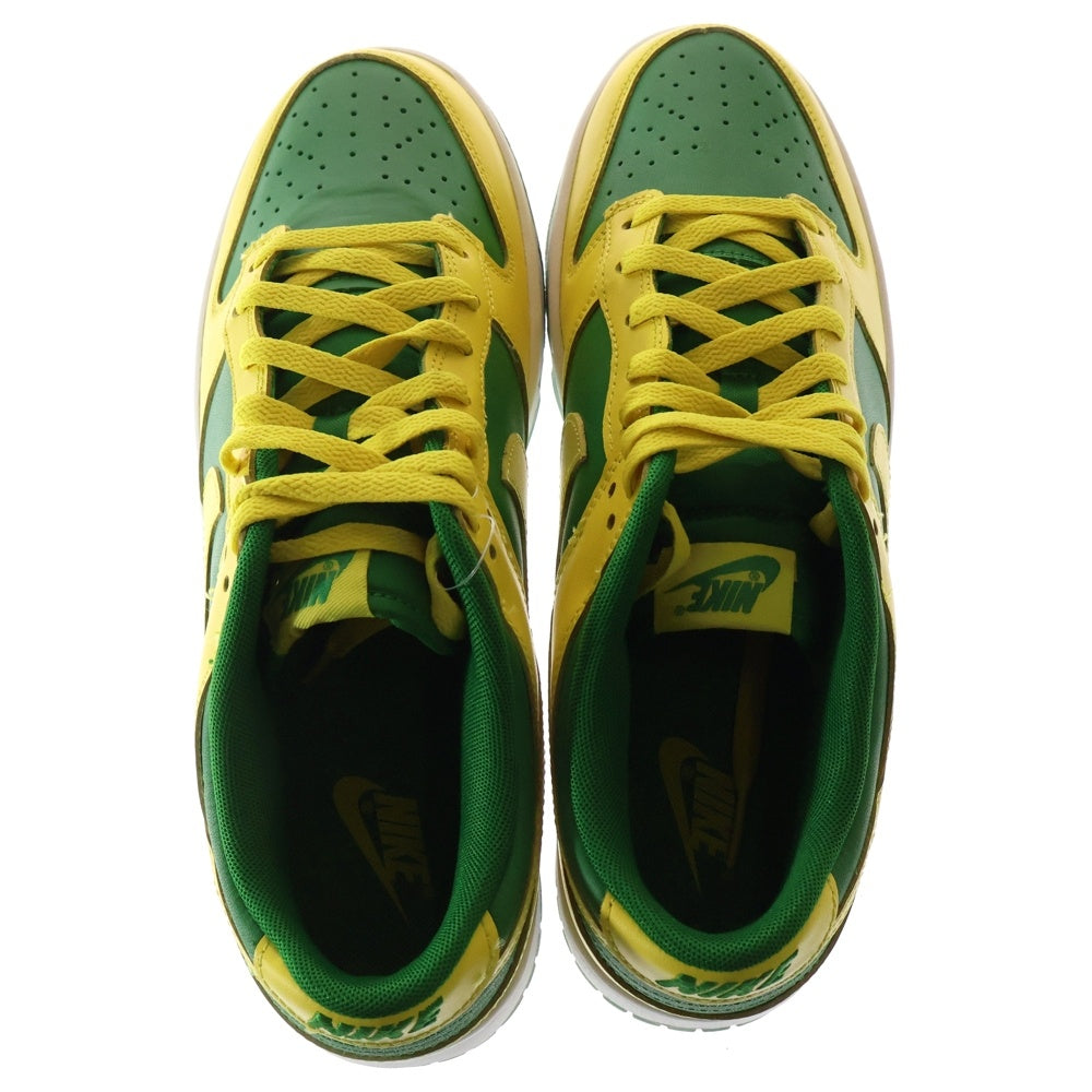 NIKE(ナイキ) DUNK LOW RETRO ダンク ローカットスニーカー イエロー/グリーン US11/29cm DV0833-300
