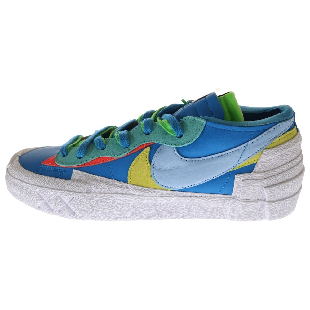 NIKE(ナイキ) ×KAWS ×sacai BLAZER LOW NEPTUNE BLUE カウズ サカイ ブレーザー ネプチューンブルー ローカットスニーカー マルチ US11/29cm DM7901-400