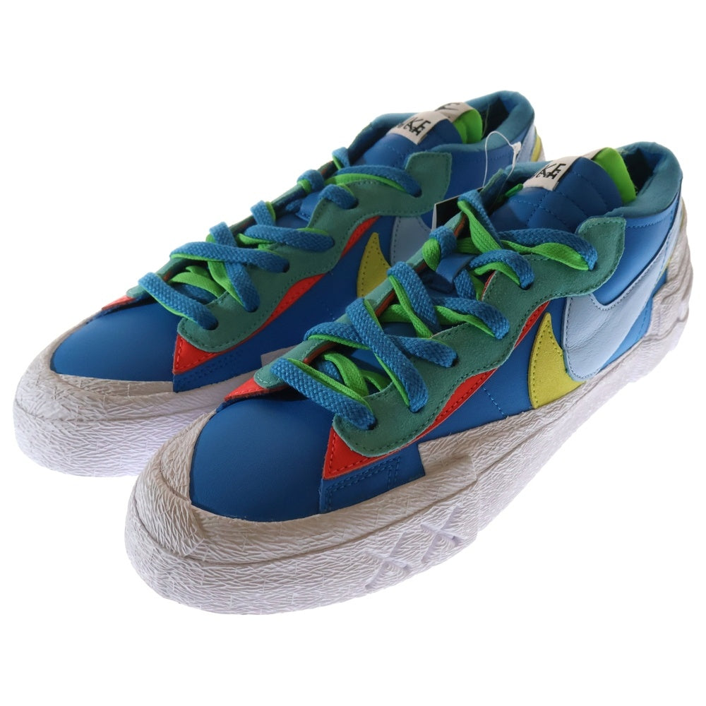 NIKE(ナイキ) ×KAWS ×sacai BLAZER LOW NEPTUNE BLUE カウズ サカイ ブレーザー ネプチューンブルー ローカットスニーカー マルチ US11/29cm DM7901-400