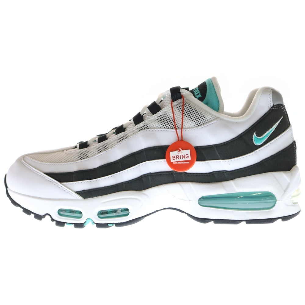 NIKE(ナイキ) AIR MAX 95 OG エアマックス95 ローカットスニーカー ホワイト/ライトグリーン US12/30cm IM7409-100