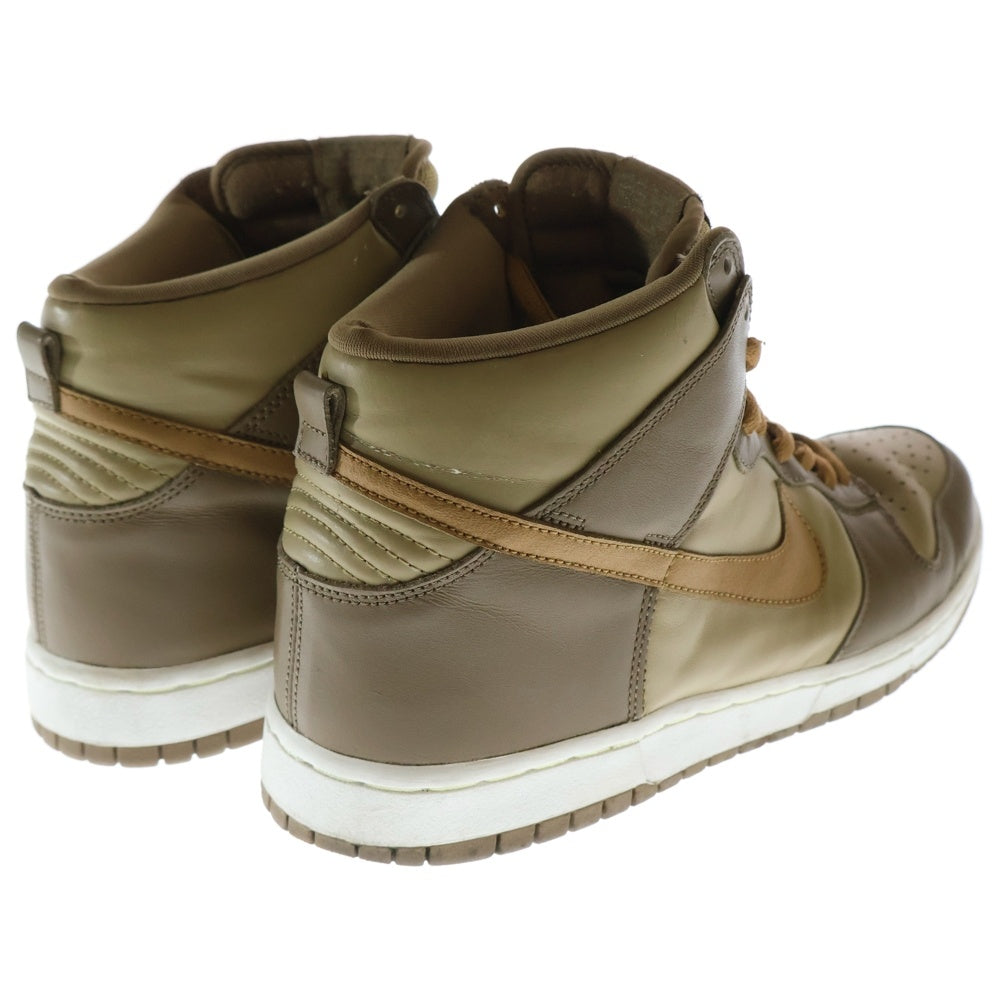 NIKE(ナイキ) 【観賞用2003年製】 DUNK HIGH DIRTY PACK DARK CINDER ダンク ハイ ダーティ パック ダーク シンダー ハイカットスニーカー ブラウン US10/29cm 304717-222
