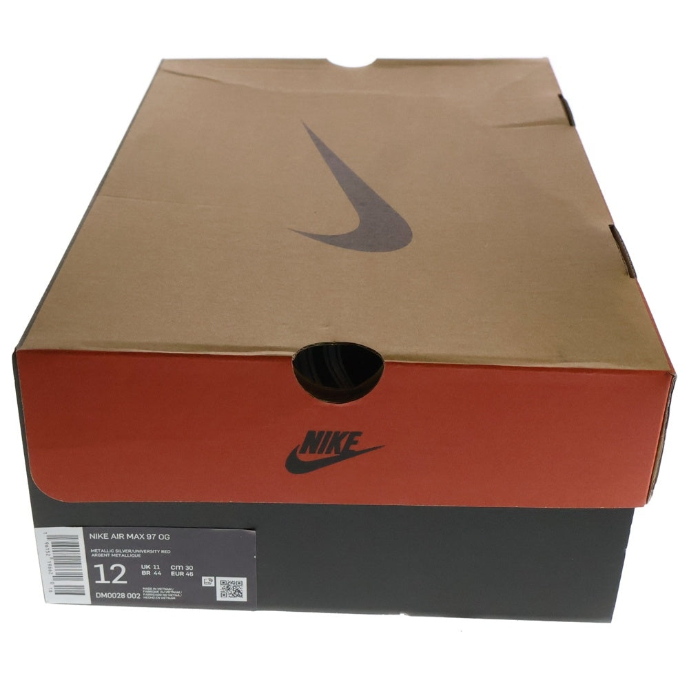 NIKE(ナイキ) AIR MAX 97 OG SILVER BULLET エアマックス 97 シルバー バレット ローカットスニーカー シルバー US12/30cm DM0028-002