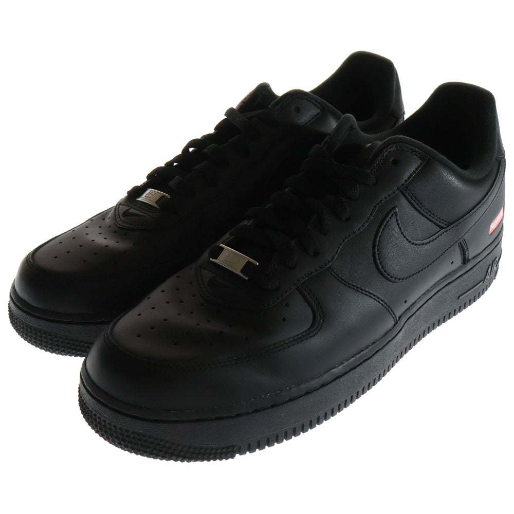 NIKE(ナイキ) ×SUPREME AIR FORCE 1 LOW エアフォース1 ロー ローカットスニーカー US11/29cm ブラック US11/29cm CU9225-001