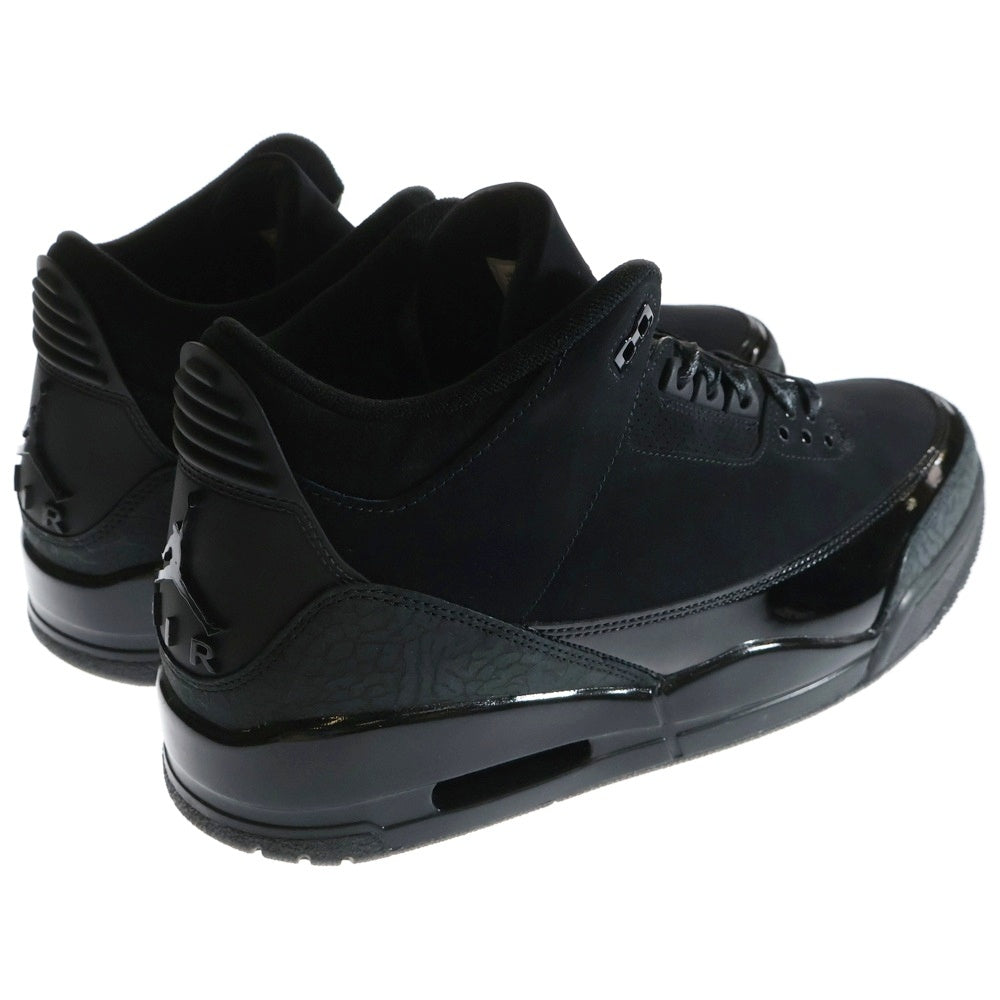 NIKE(ナイキ) AIR JORDAN 3 RETRO BLACK CAT エアジョーダン3 レトロ ブラックキャット ハイカットスニーカー ブラック US12/30cm CT8532-001