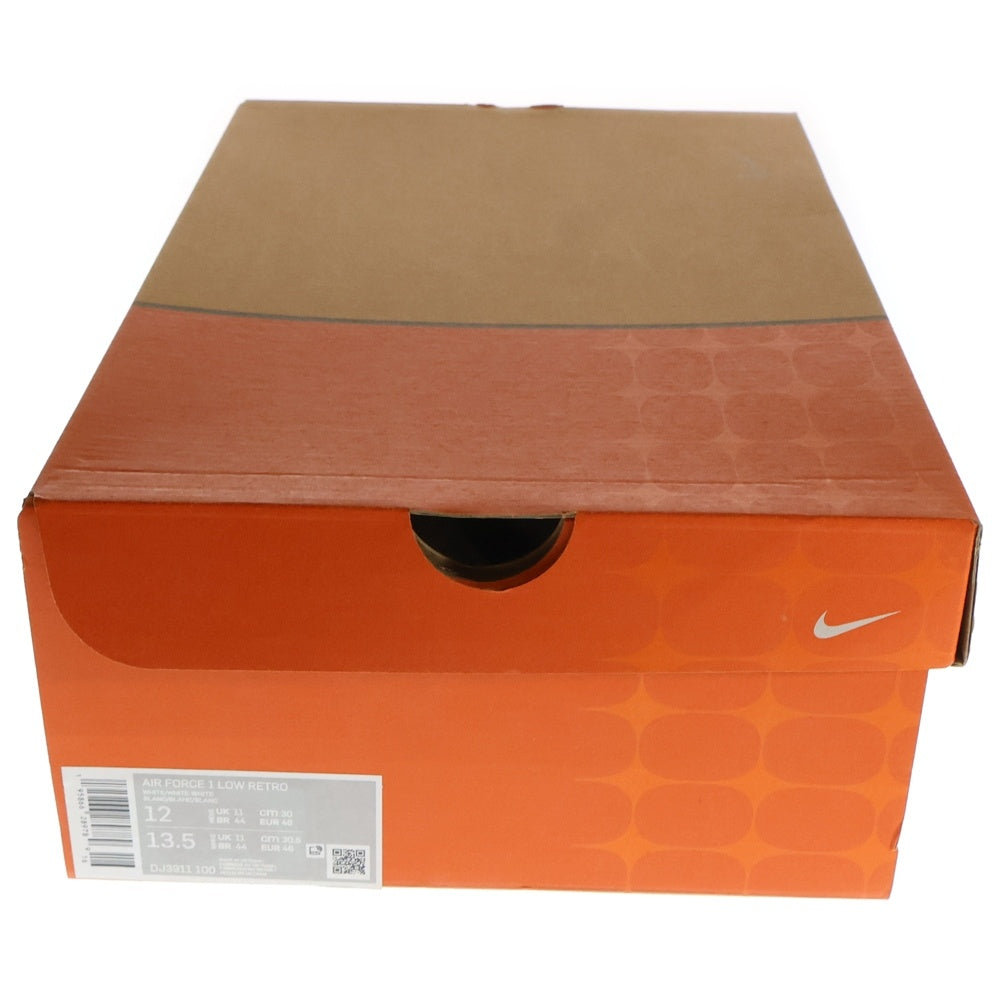 NIKE(ナイキ) AIR FORCE 1 LOW RETRO COLOR Of THE MONTH エアフォース 1 レトロ カラー オブ ザ マンス ローカットスニーカー ホワイト US12/30cm DJ3911-100