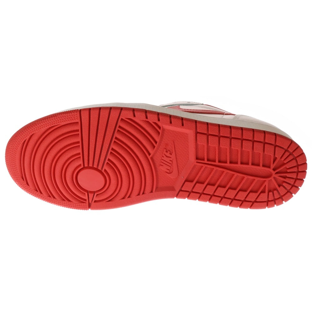 NIKE(ナイキ) AIR JORDAN 1 RETRO LOW OG エアジョーダン1 レトロ ローカットスニーカー ホワイト/レッド US11.5/29.5cm CZ0790-161