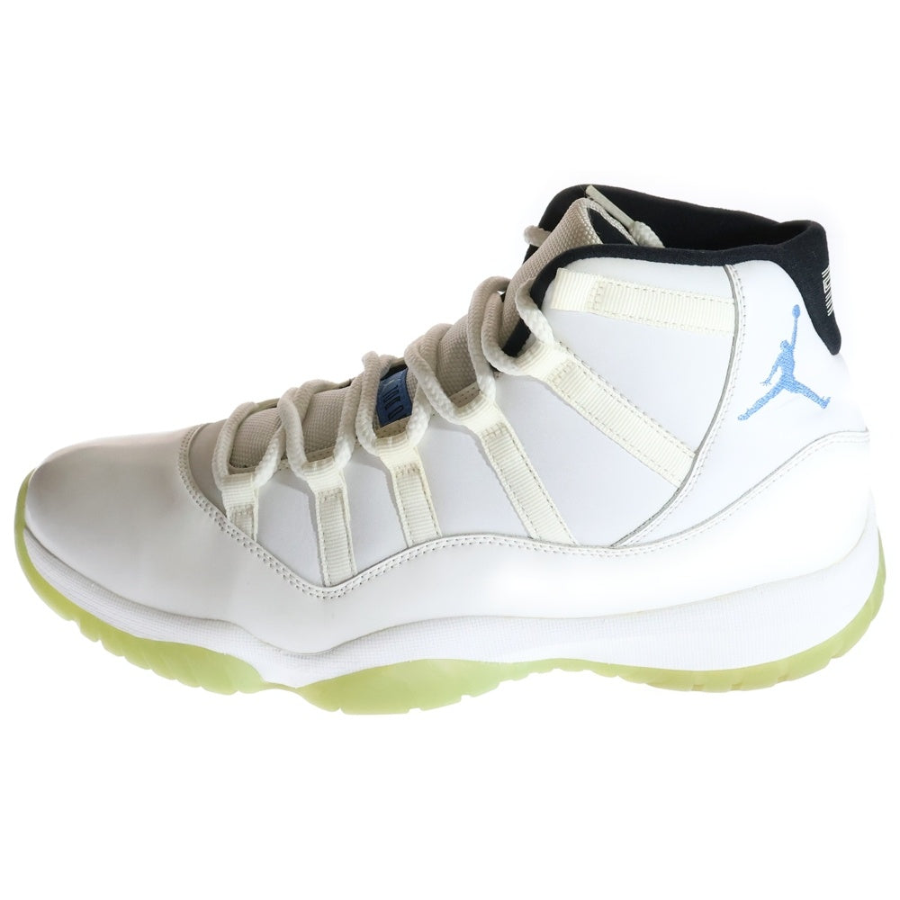 NIKE(ナイキ) 【観賞用 2014年製】 AIR JORDAN 11 RETRO エアジョーダン11 レトロ ハイカットスニーカー ホワイト US11/29cm 378037-117