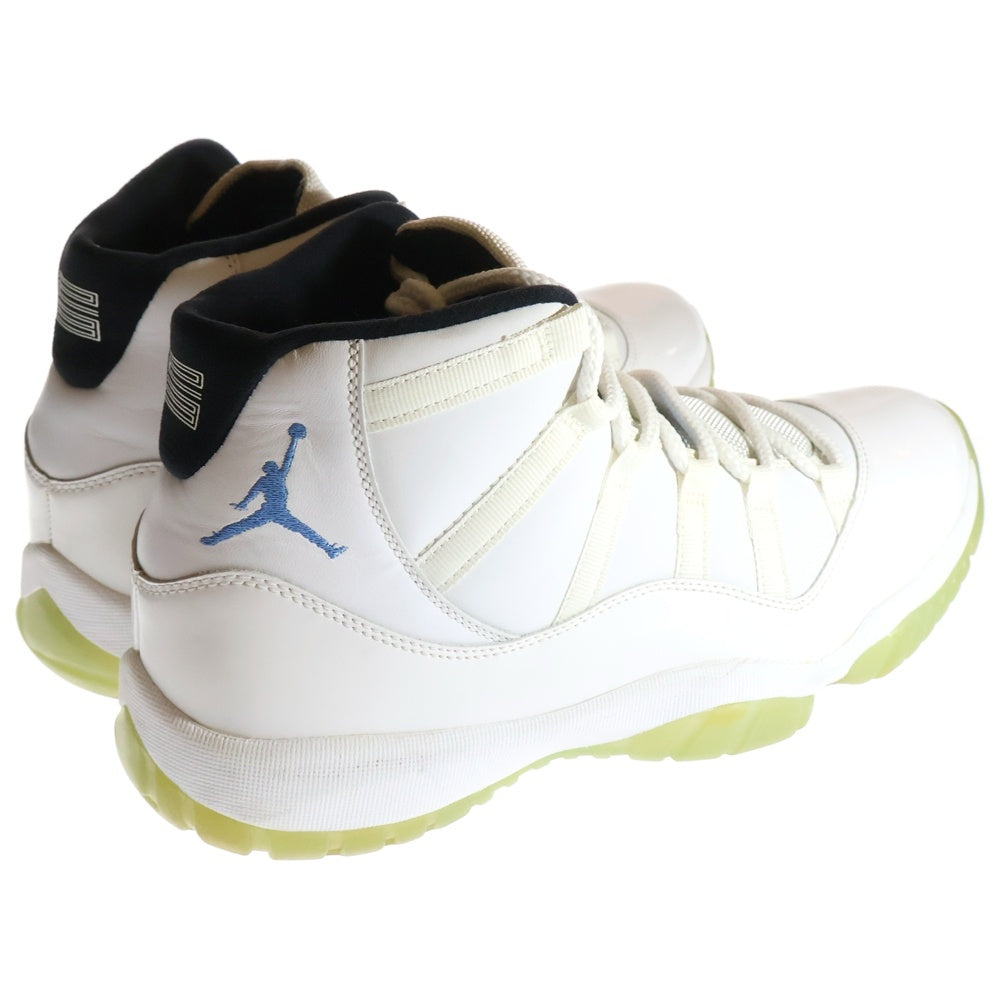 NIKE(ナイキ) 【観賞用 2014年製】 AIR JORDAN 11 RETRO エアジョーダン11 レトロ ハイカットスニーカー ホワイト US11/29cm 378037-117