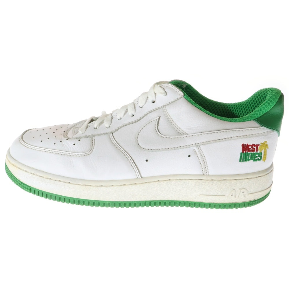 NIKE(ナイキ) AIR FORCE 1 LOW WEST INDIES エアフォース1 ウエスト インディーズ ローカットスニーカー ホワイト/グリーン US10/28cm DX1156-100