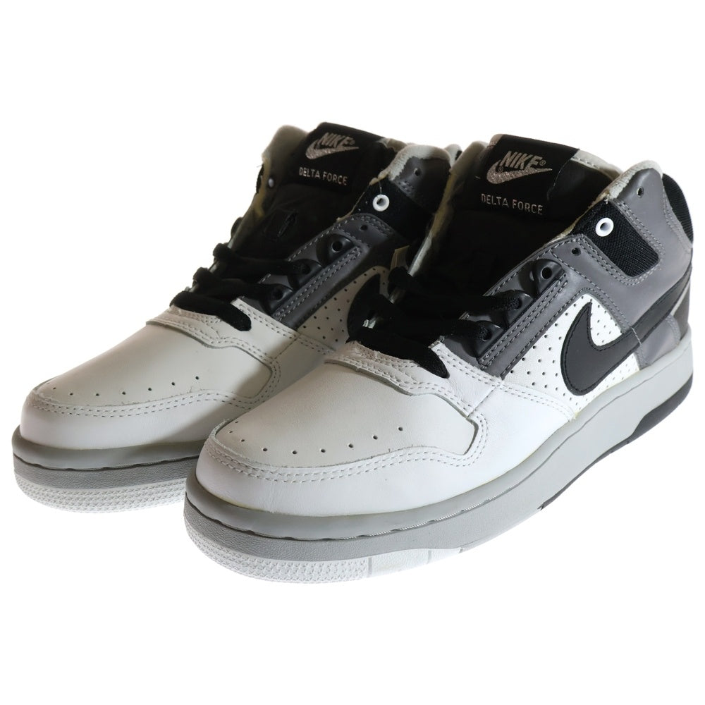 NIKE(ナイキ) 観賞用2009年製 DELTA FORCE 3/4 デルタフォース 3/4 ローカットスニーカーシューズ ホワイト/グレー/ブラック US9/27cm 309041-101